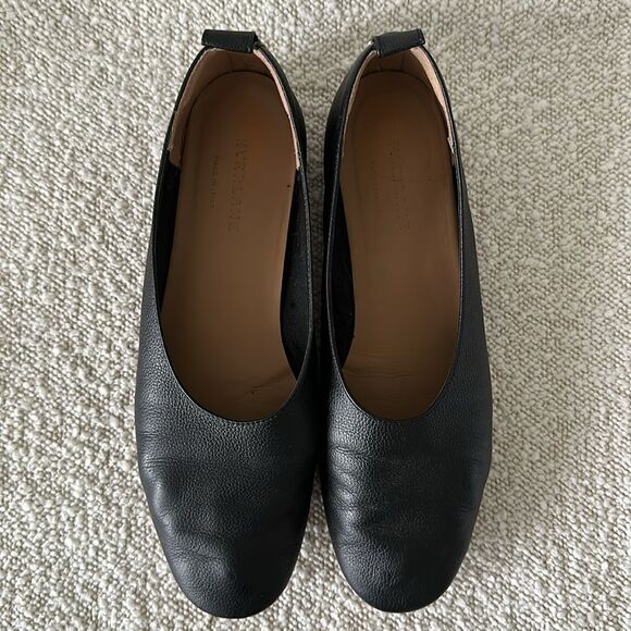 Everlane Black Day Glove Ballet Flats Sz 7.5 Classic Minimalist Chic - Picture 5 of 11